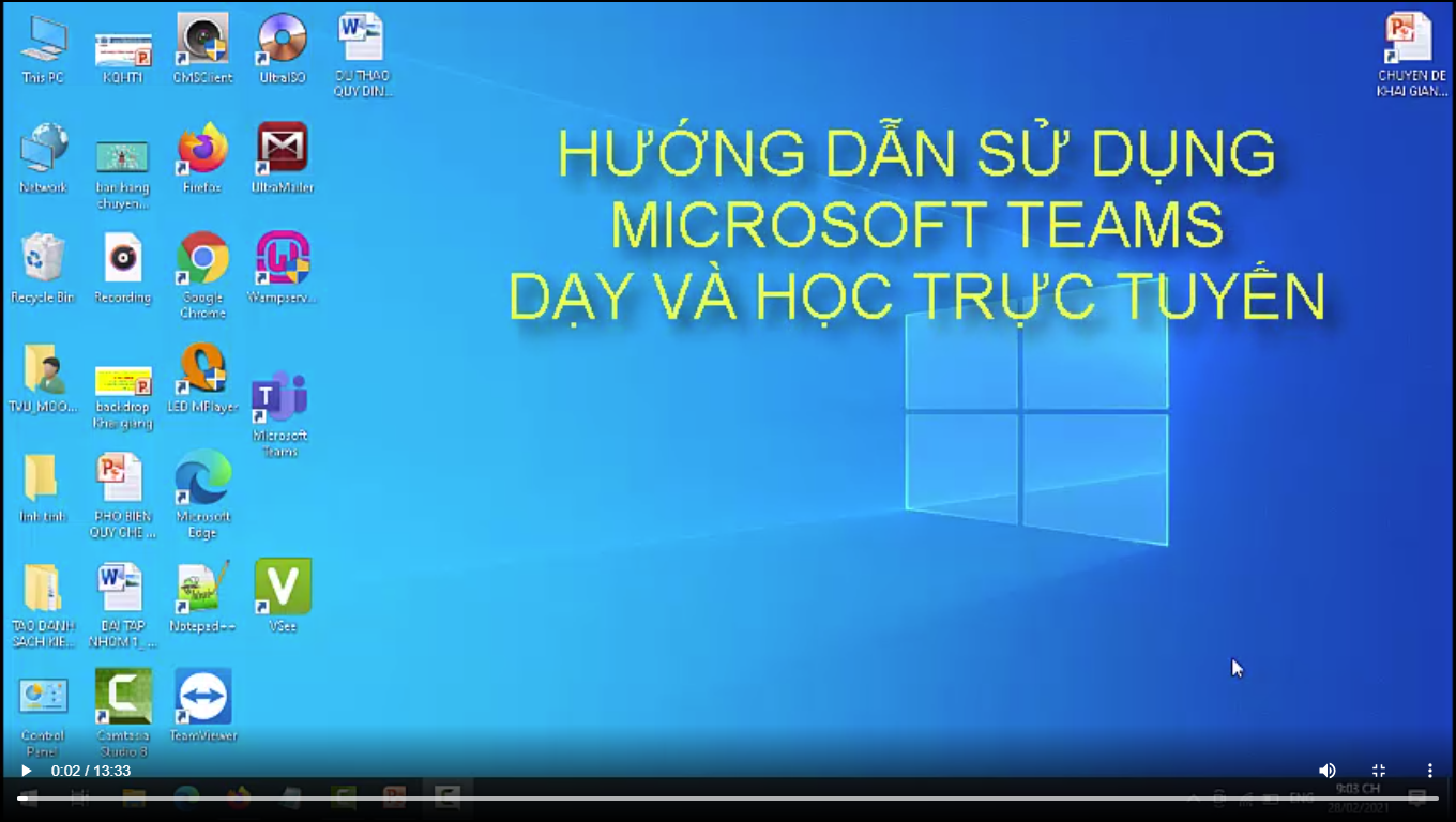 Hướng dẫn sử dụng Mcrosoft Teams