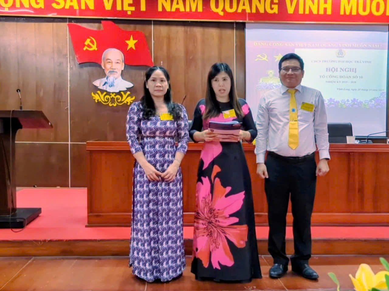 BCH Tổ Công đoàn số 10 ra mắt Hội nghị và hạ quyết tâm